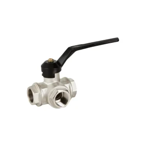 Llave Bola 3 Vias 1.1/2” Genebre