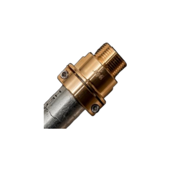 TERMINAL 1”HE PARA Ø33,7MM (LATÓN)